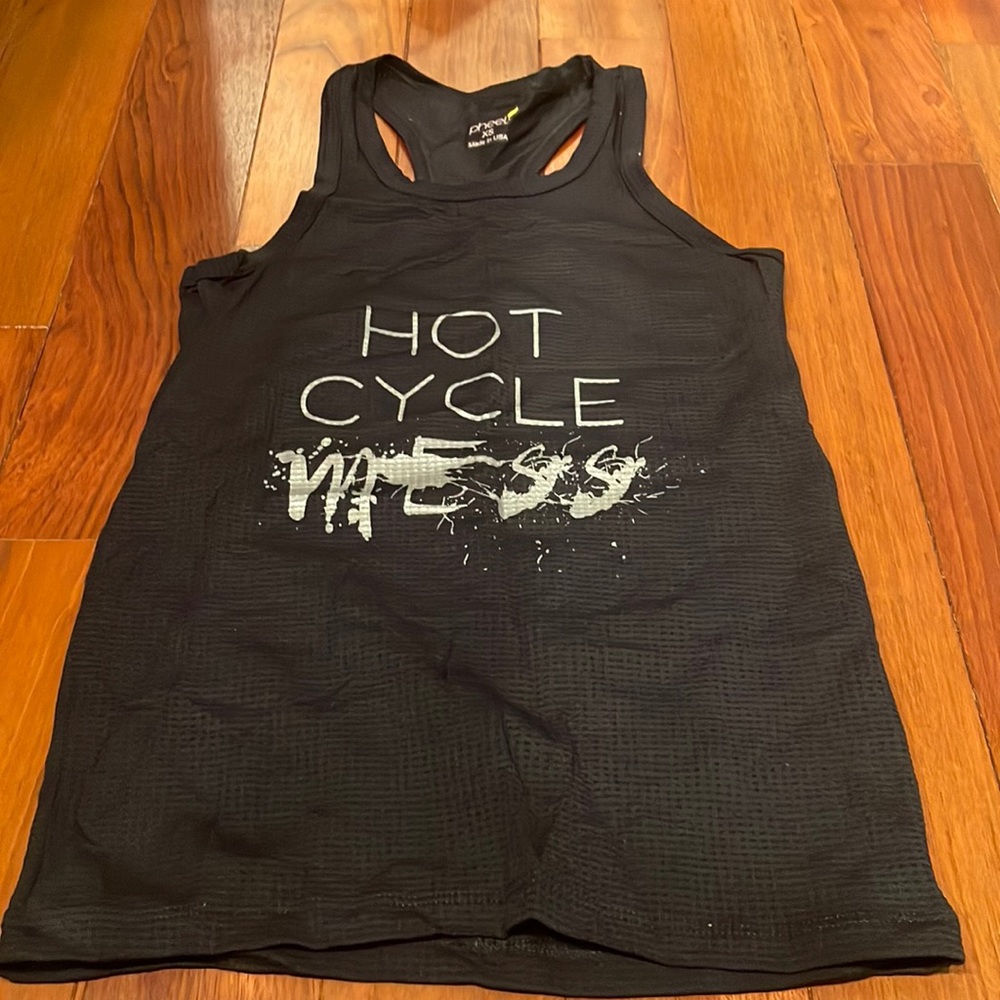 Pheel Perforated Tank Top "Hot Cycle Mess"
